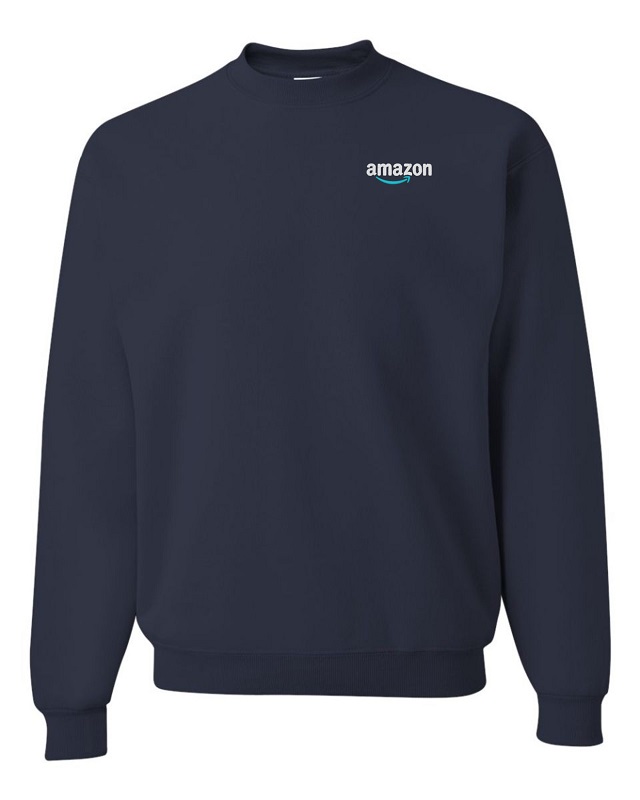 Amazon Sweat Shirt Embroidered (image for) Amazon Sweat Shirt Embroidered